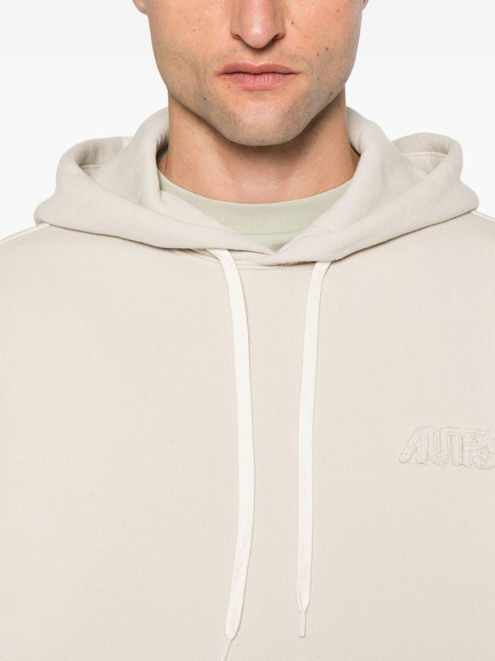 AUTRY Felpa con cappuccio e logo 