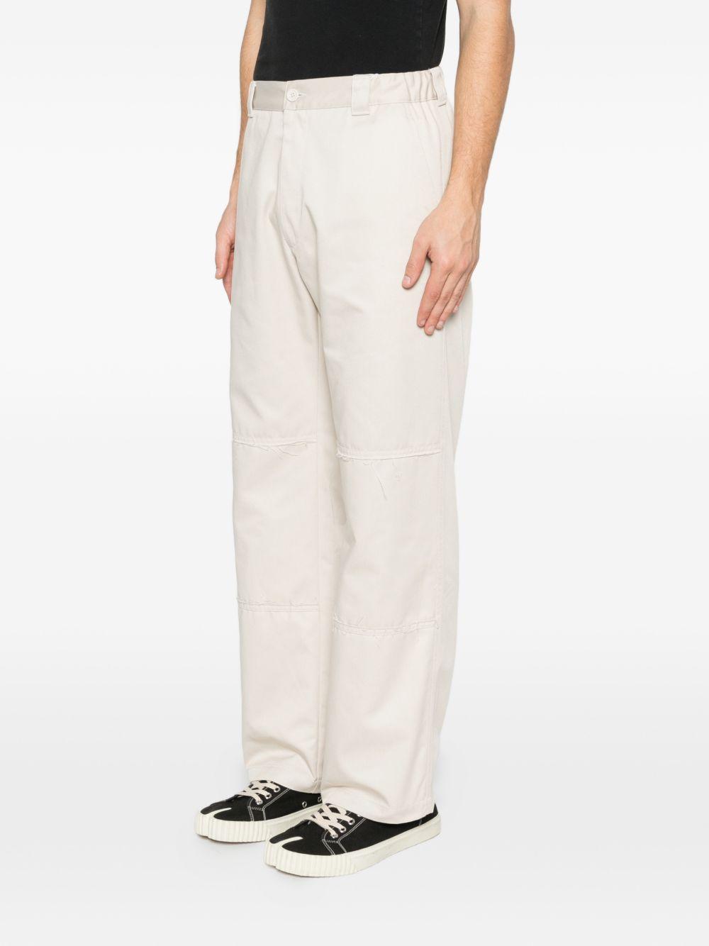 MM6 MAISON MARGIELA Pantaloni svasati beige 