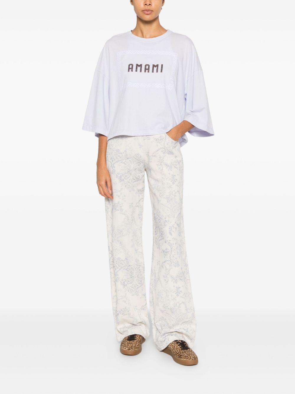 FORTE FORTE Pantaloni 'My Pants' con stampa floreale 