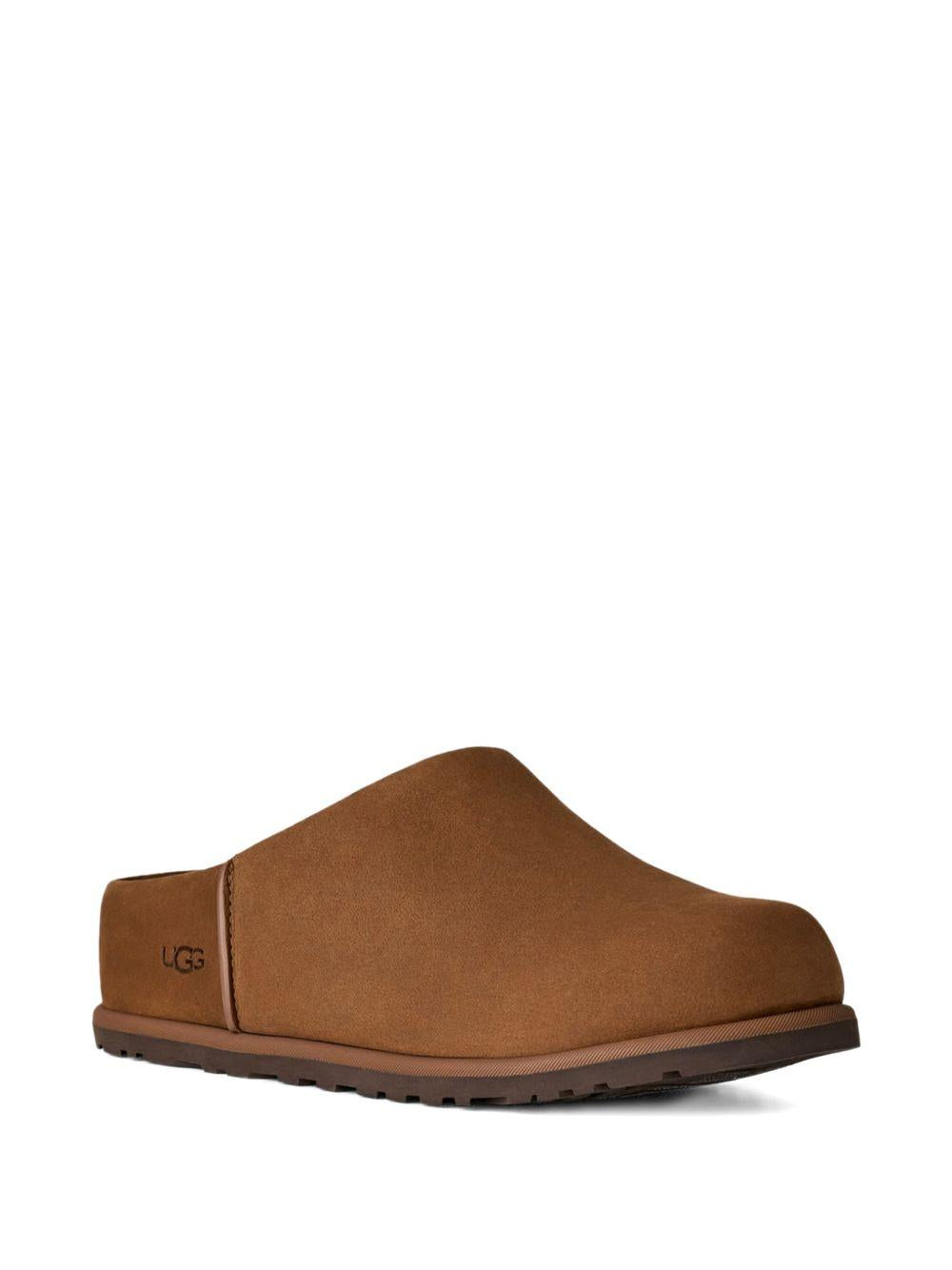 UGG Sabot Otzo in pelle marrone 