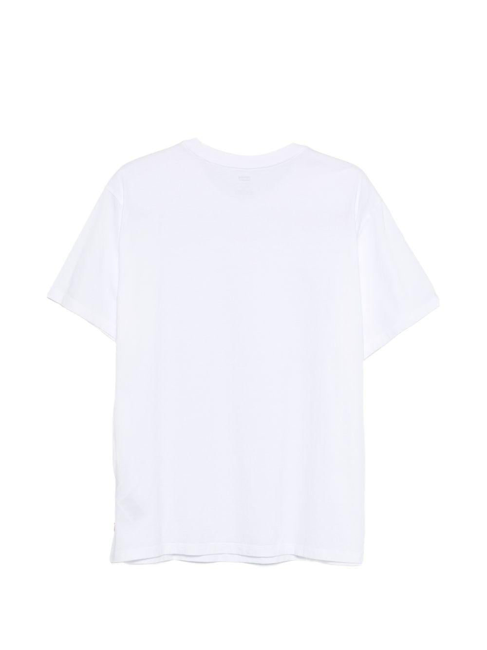 LEVIS T-shirt in cotone bianca 
