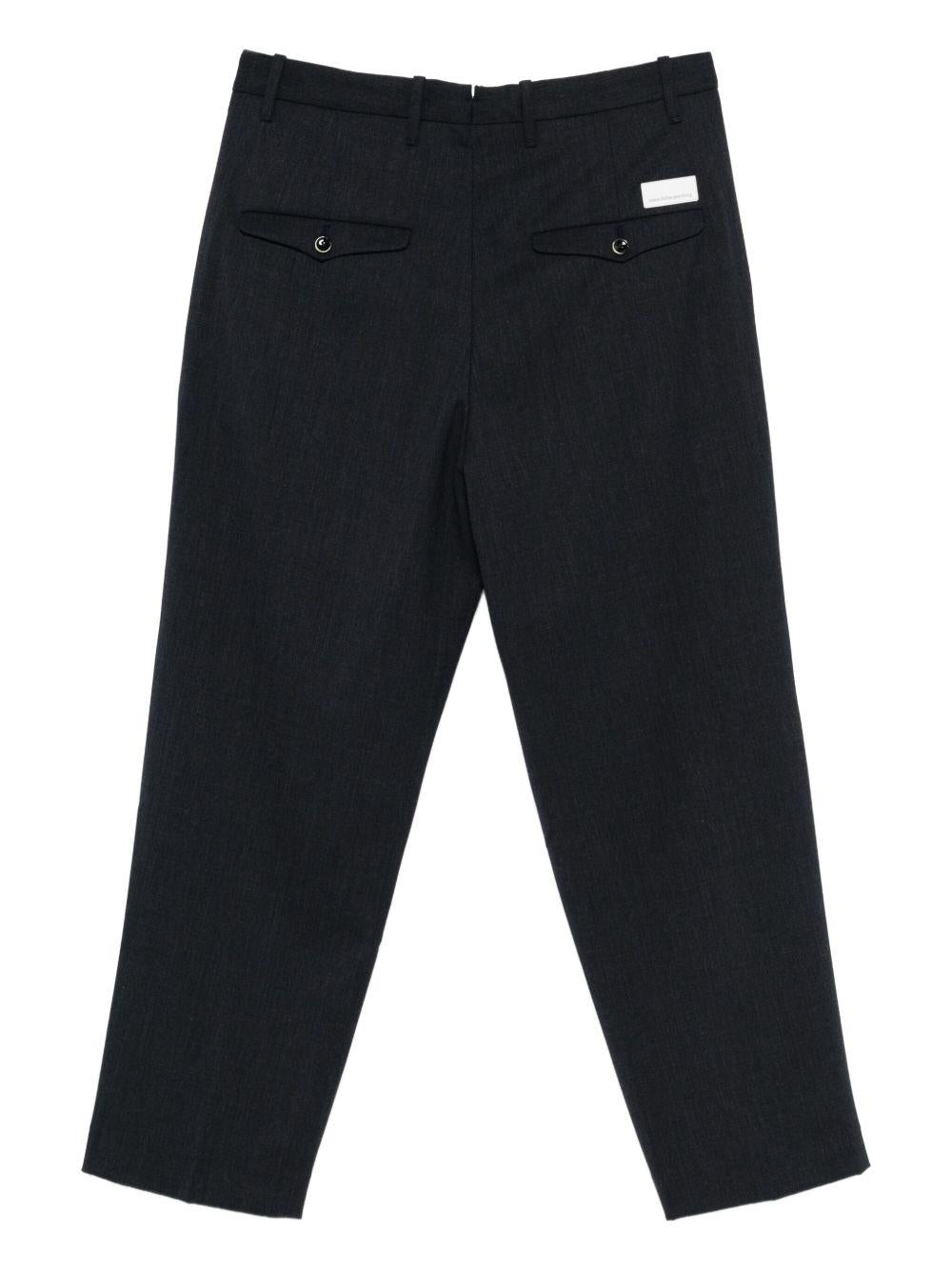 NINE IN THE MORNING Pantaloni Kai navy blu 