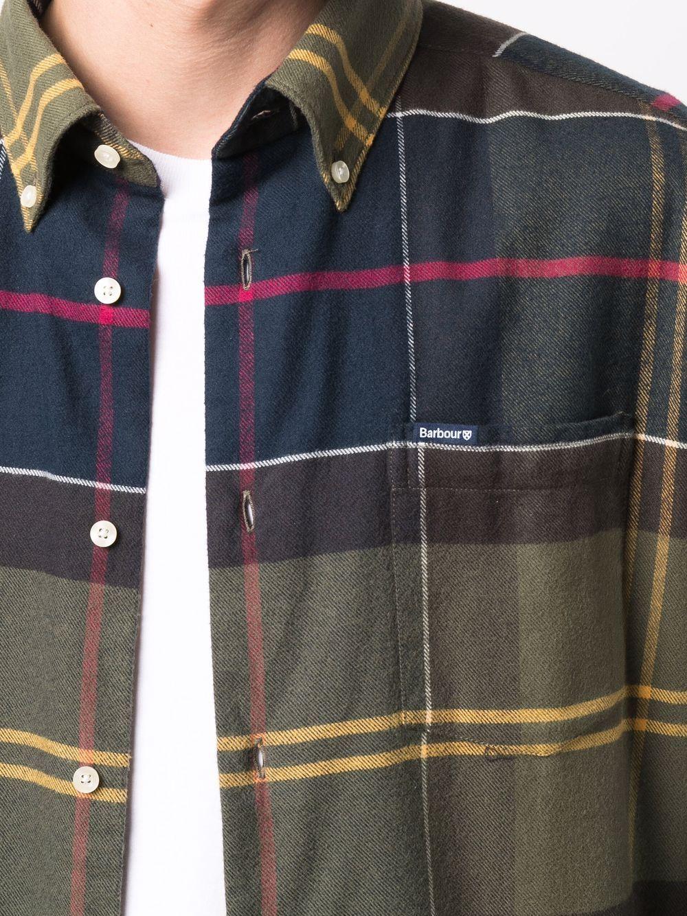 BARBOUR Camicia 'Edderton' xon fantasia tartan 