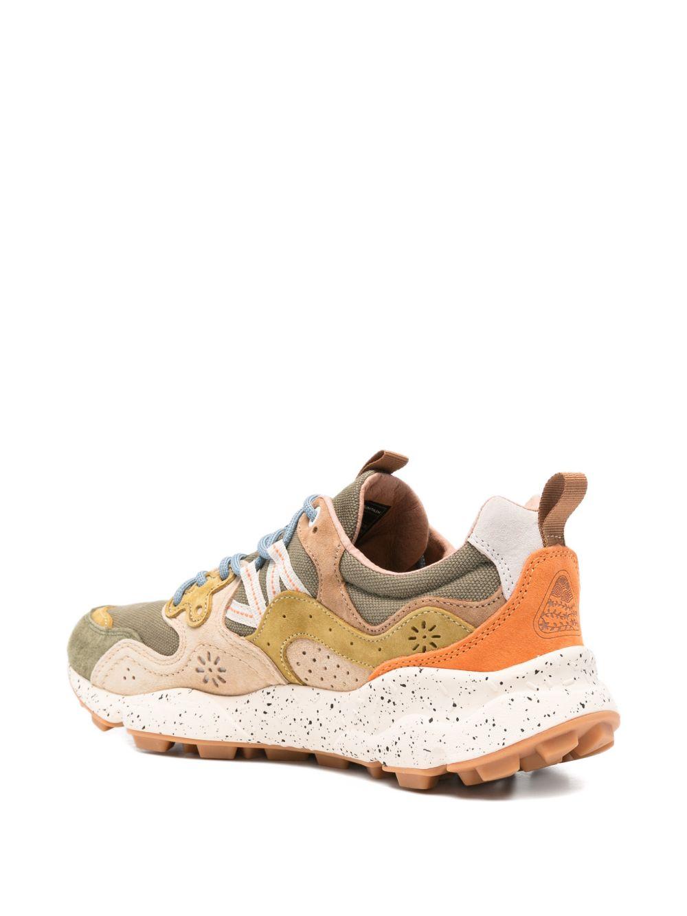 FLOWER MOUNTAIN Sneakers verdi multicolore 