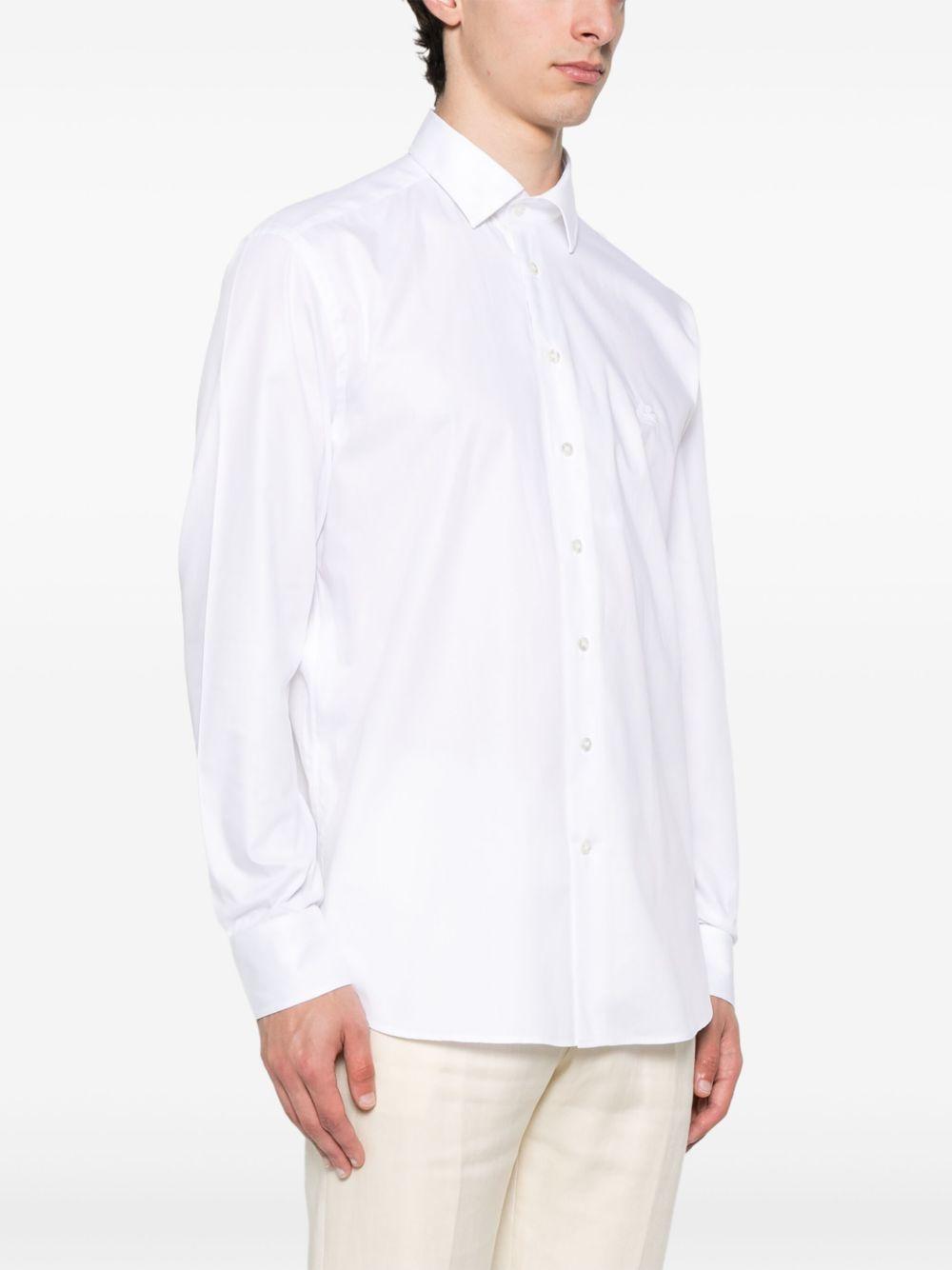 ETRO Camicia in cotone bianco 