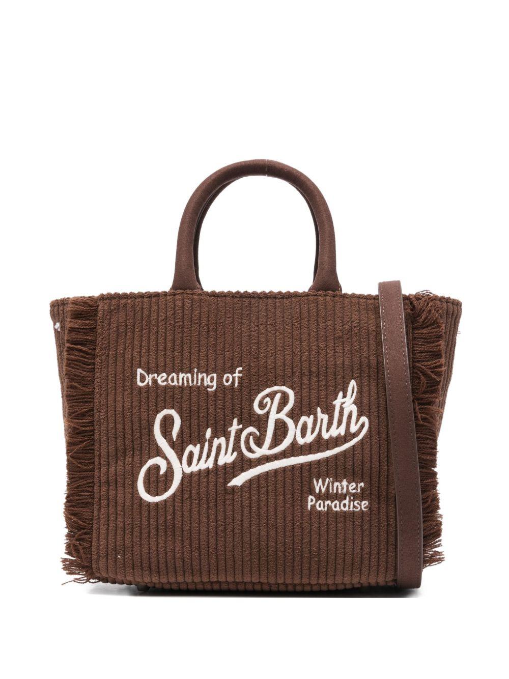 MC2 SAINT BARTH Borsa tote 'Vanity Mini Corduroy' 