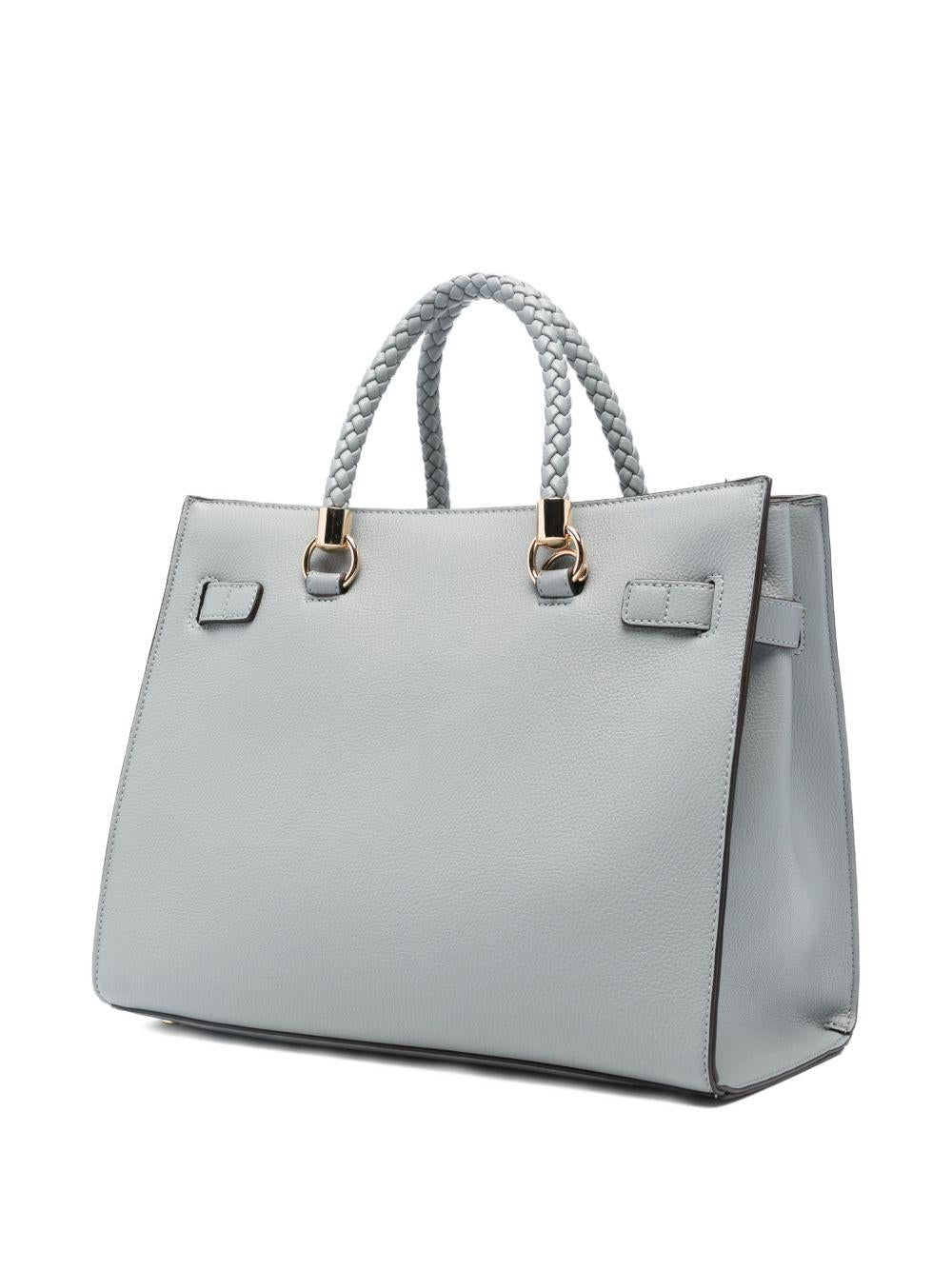 LIUJO Borsa Satchel media con charms 