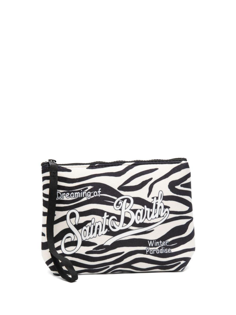 MC2 SAINT BARTH Pochette Aline zebrata 