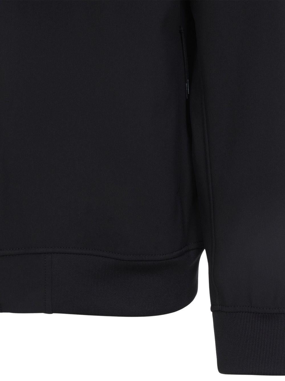 STONE ISLAND Felpa con zip e cappuccio 