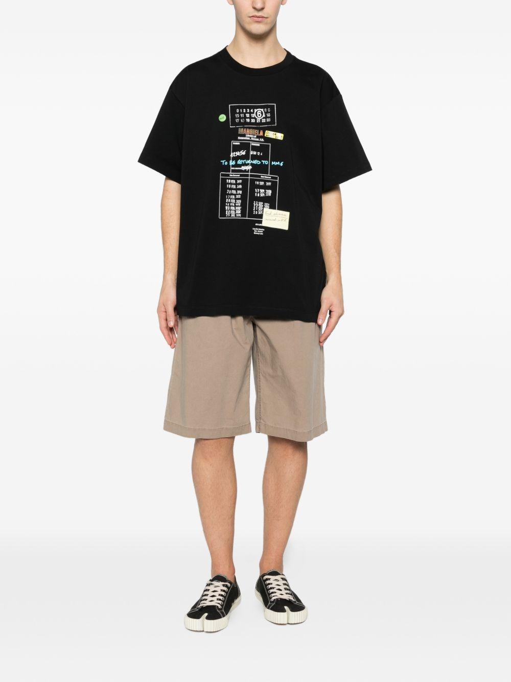 MM6 MAISON MARGIELA Bermuda in cotone beige 