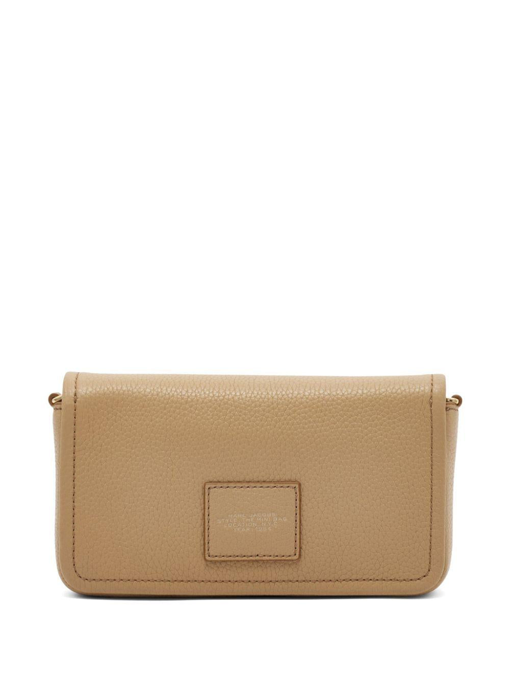 MARC JACOBS Borsa a tracolla 'The Leather Mini' beige 