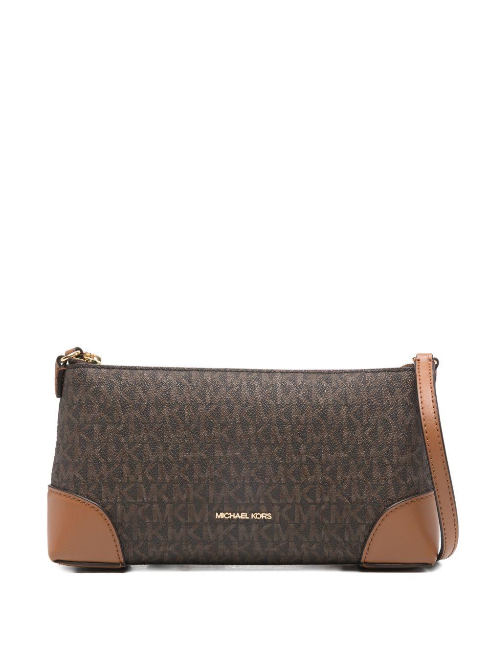 MICHAEL KORS Borsa marrone a tracolla 'Murphy' 
