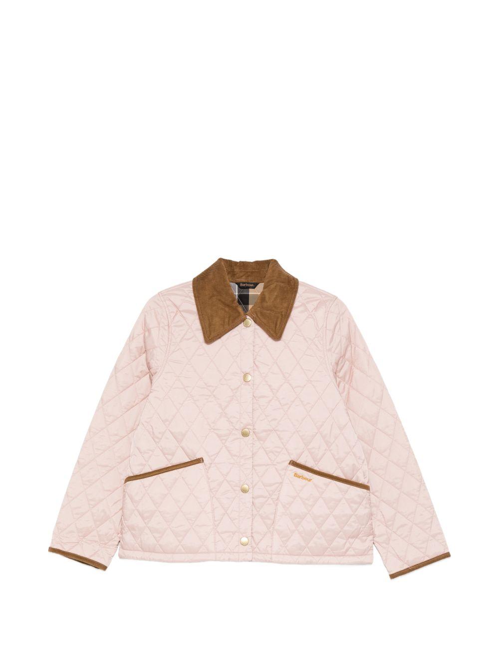 BARBOUR Giacca Liddesdale trapuntata rosa 