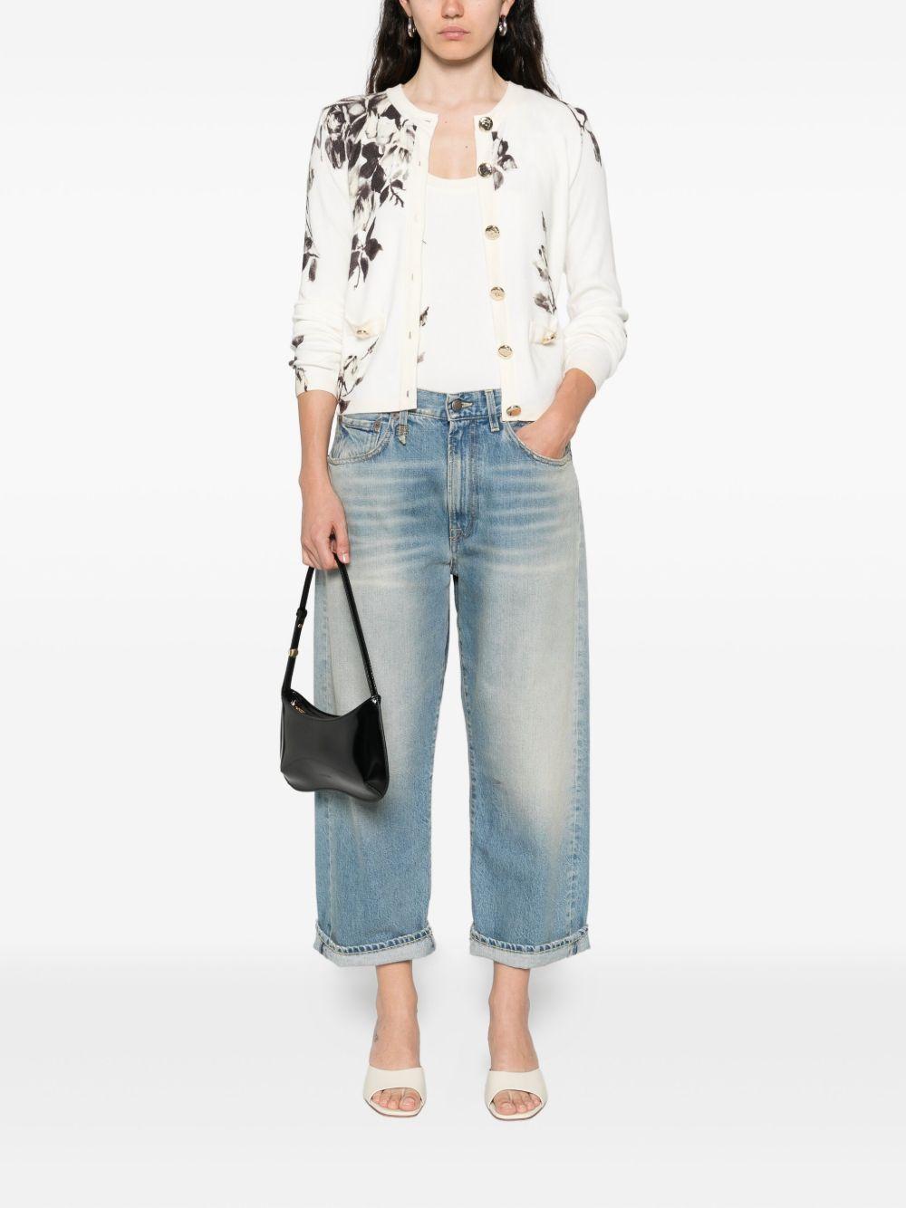 BLUGIRL Cardigan con stampa a fiori 