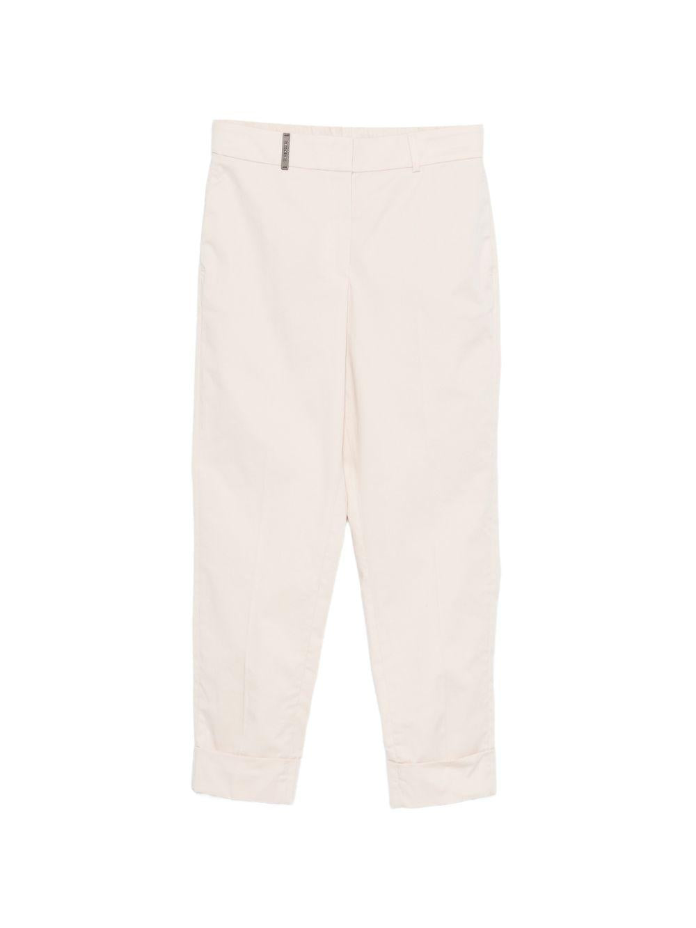 PESERICO Pantaloni beige con pinces 