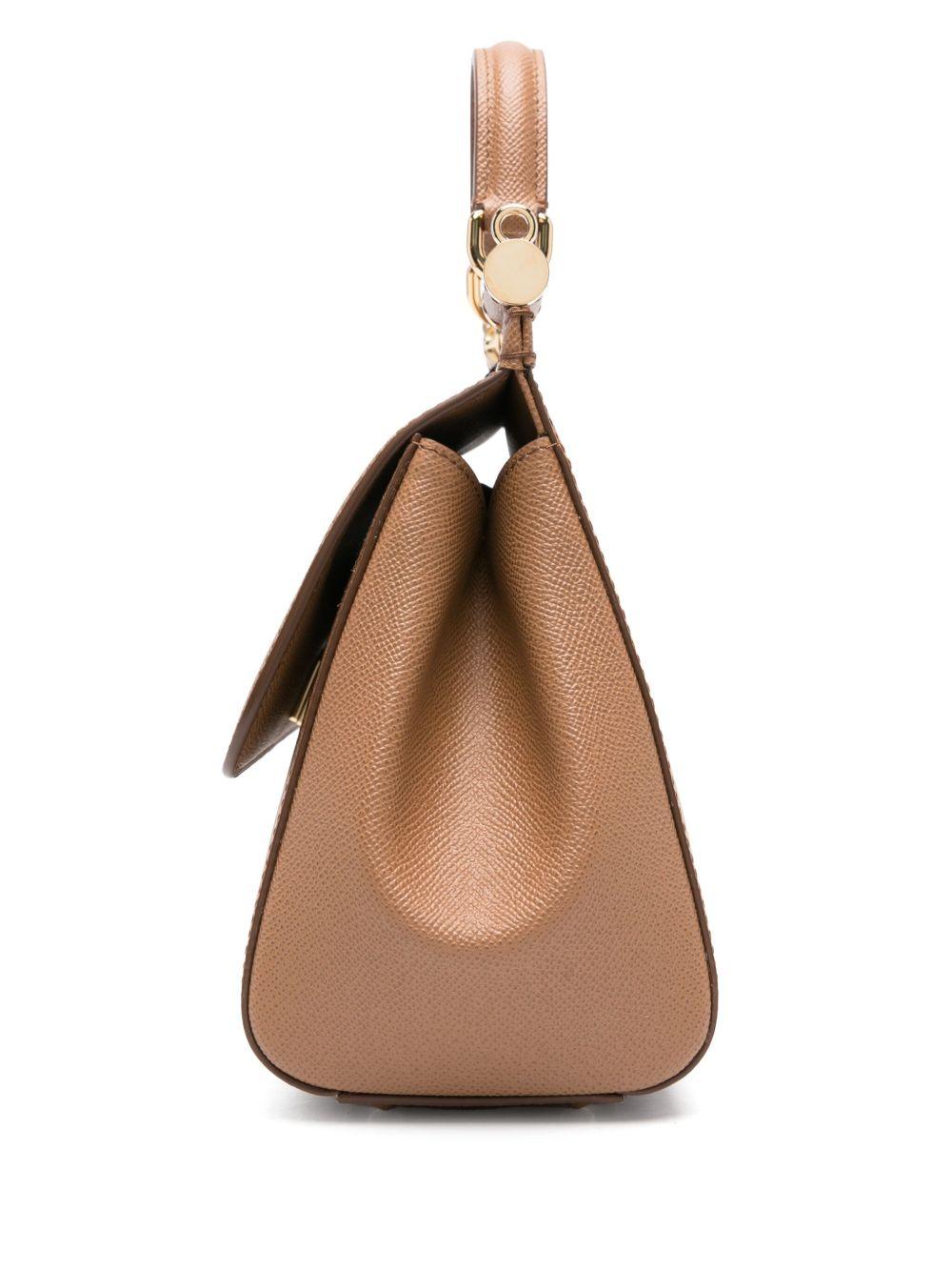 DOLCE e GABBANA Borsa 'Sicily' grande marrone 