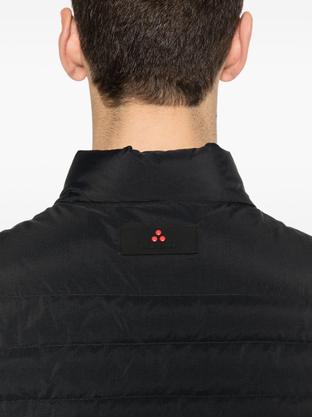 PEUTEREY Gilet Moise trapuntato con zip 