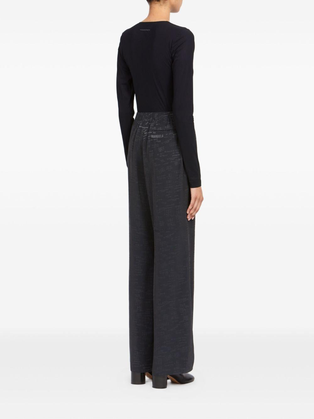 MM6 MAISON MARGIELA Pantaloni casual eleganti grigi 