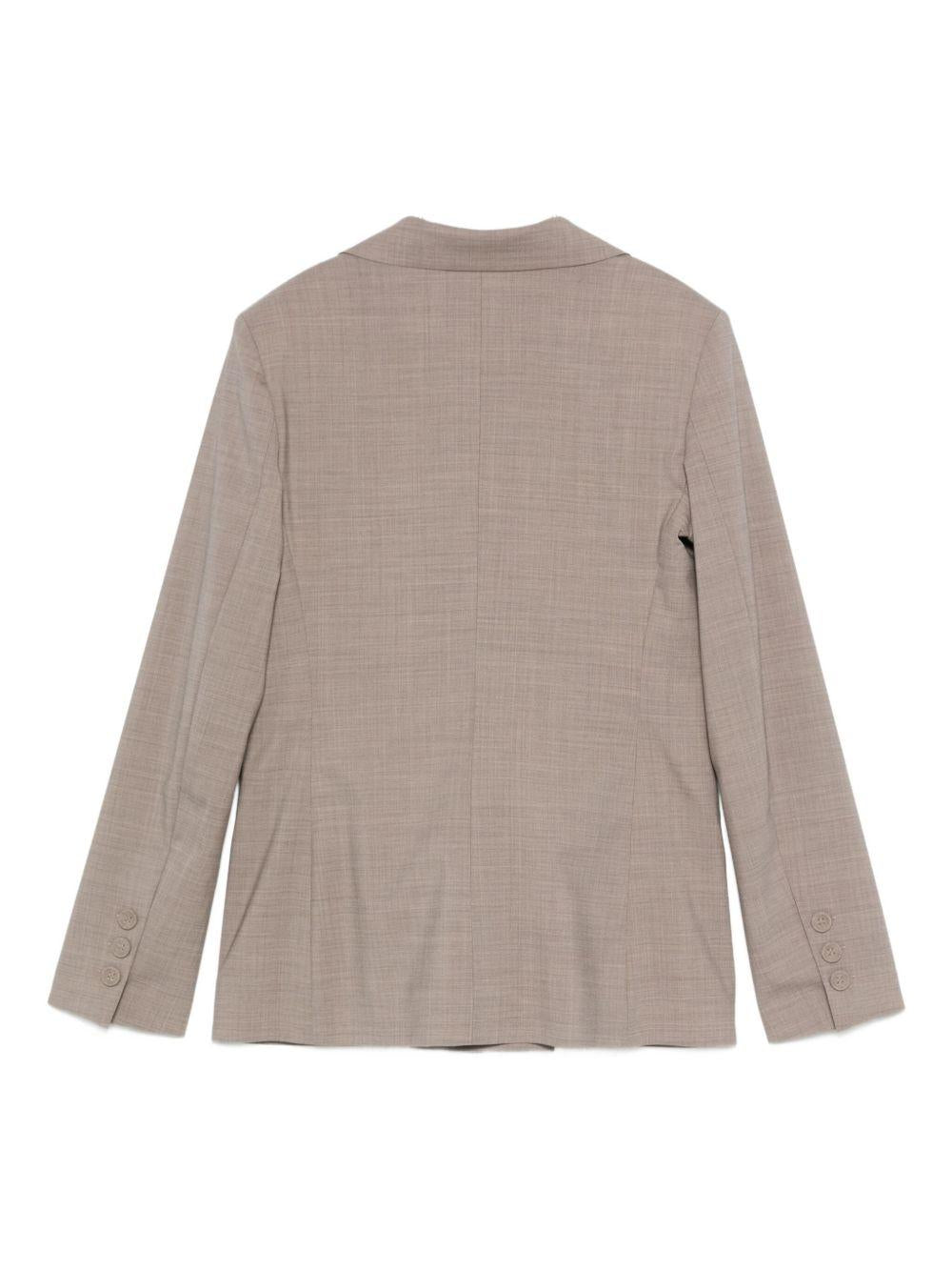 D EXTERIOR Blazer beige doppiopetto 