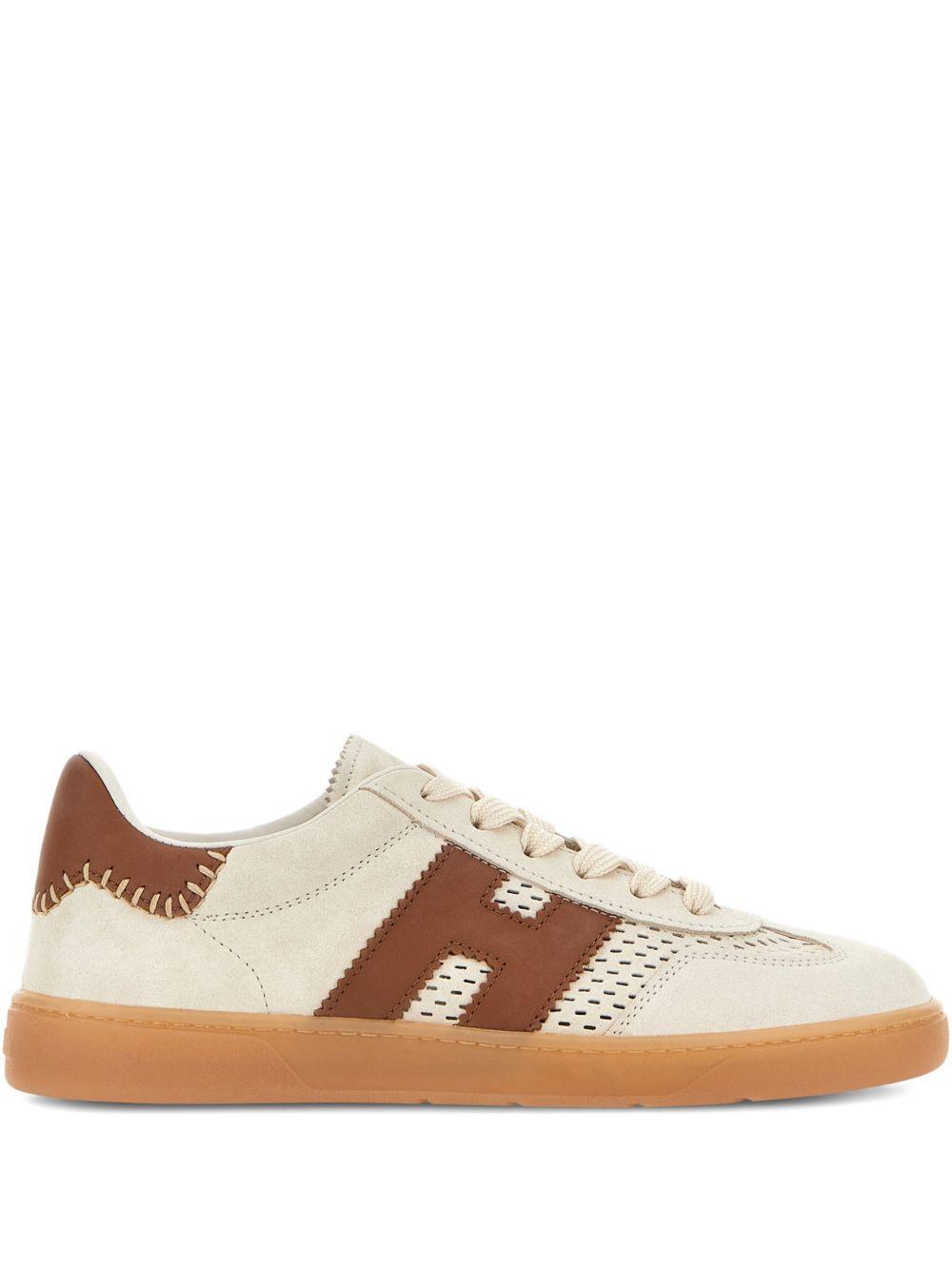 HOGAN Sneakers Cool in pelle con dettagli traforati 