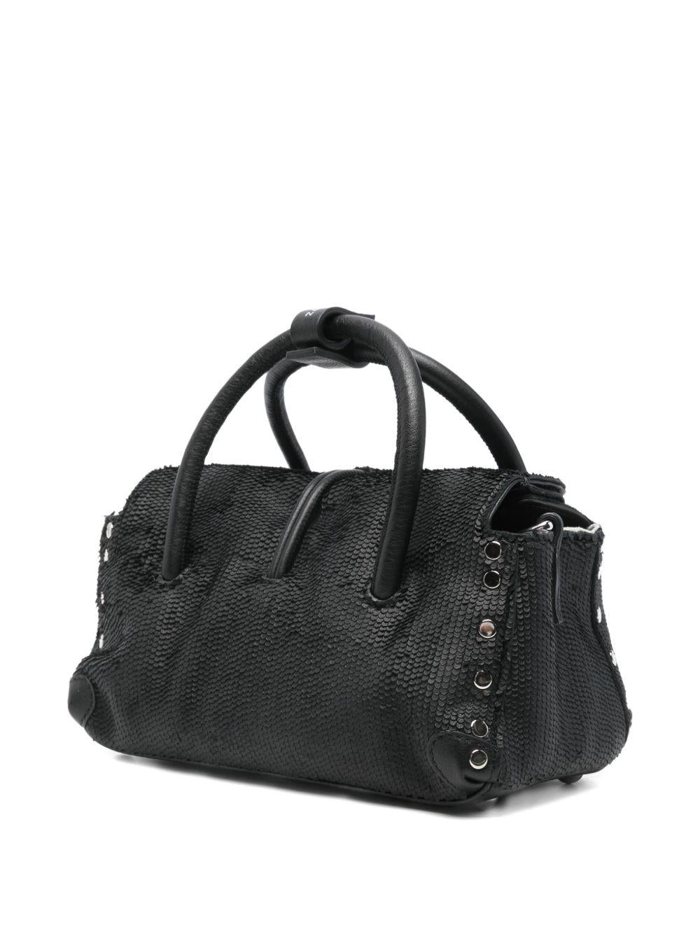 ZANELLATO Borsa Dotta baby Anniversario CBI nera 