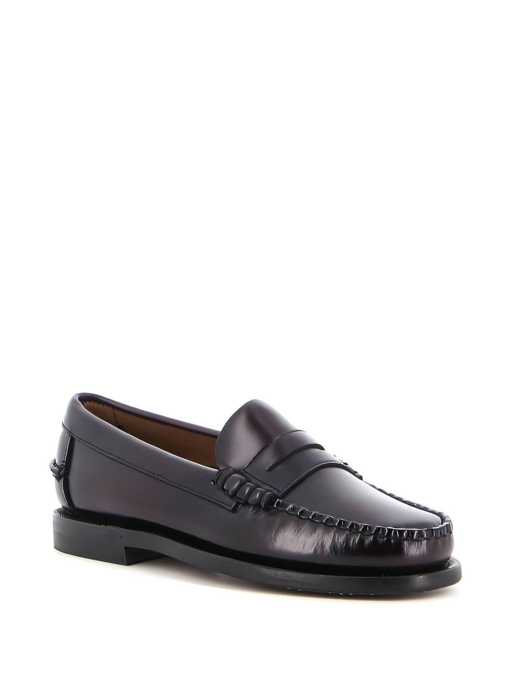SEBAGO Mocassini Classic Dan in pelle marrone 