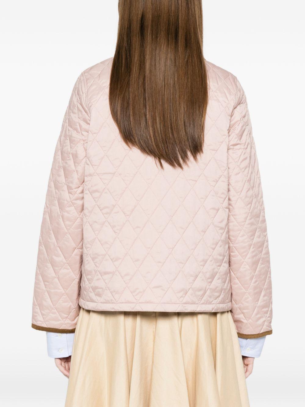 BARBOUR Giacca Liddesdale trapuntata rosa 