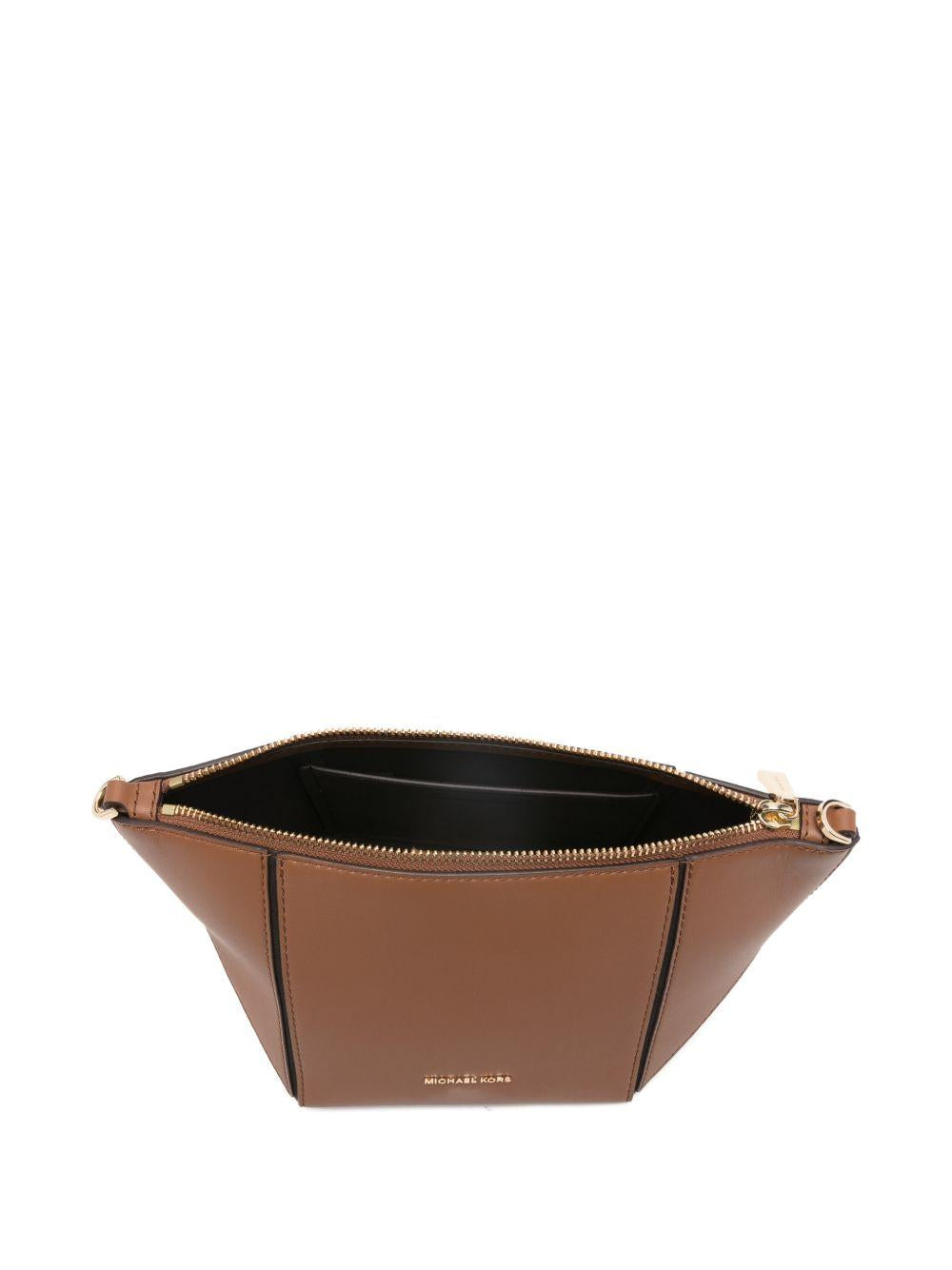 MICHAEL KORS Borsa a tracolla marrone 'Jordi' 