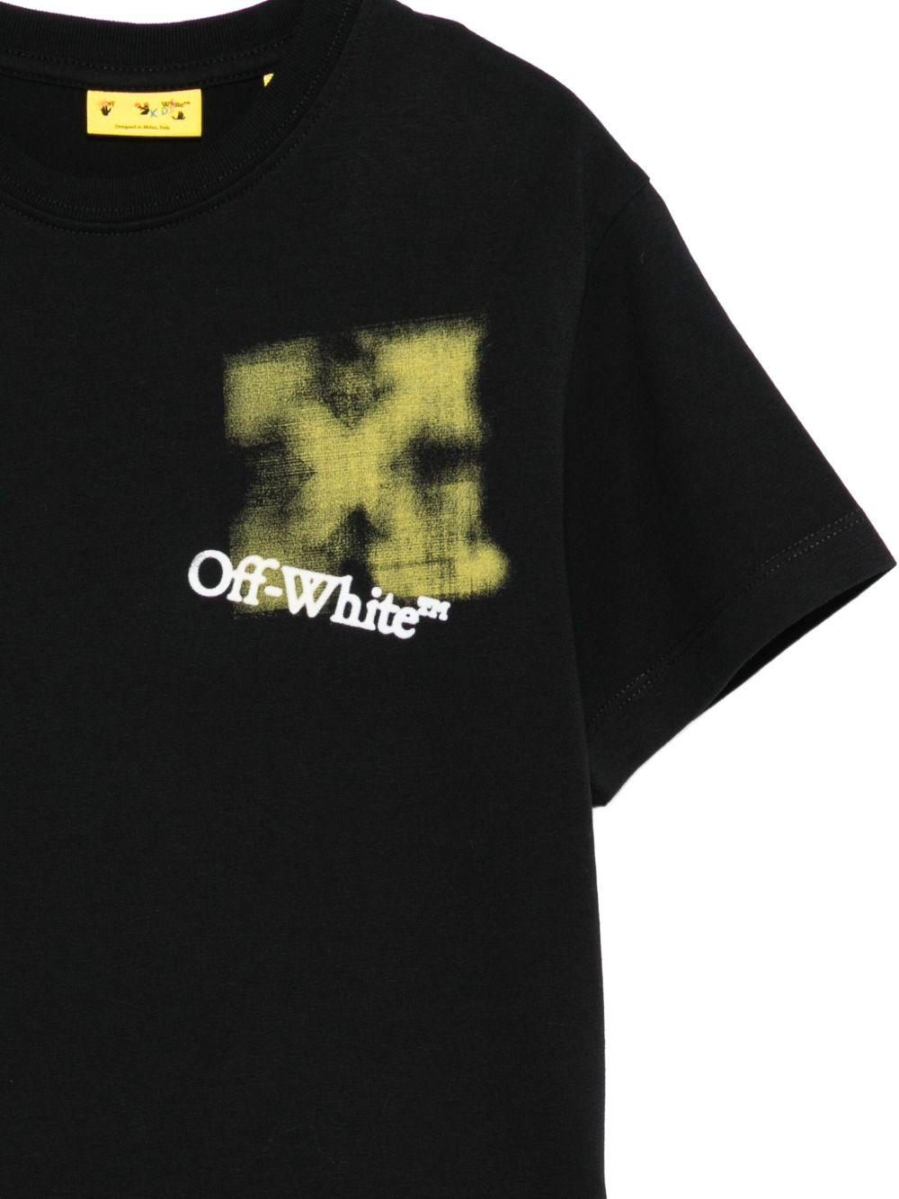 OFF WHITE T-shirt a maniche corte con logo 