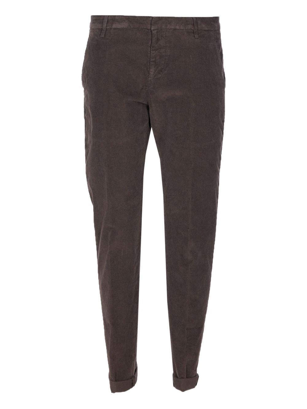 DONDUP Pantaloni in velluto a coste marrone 