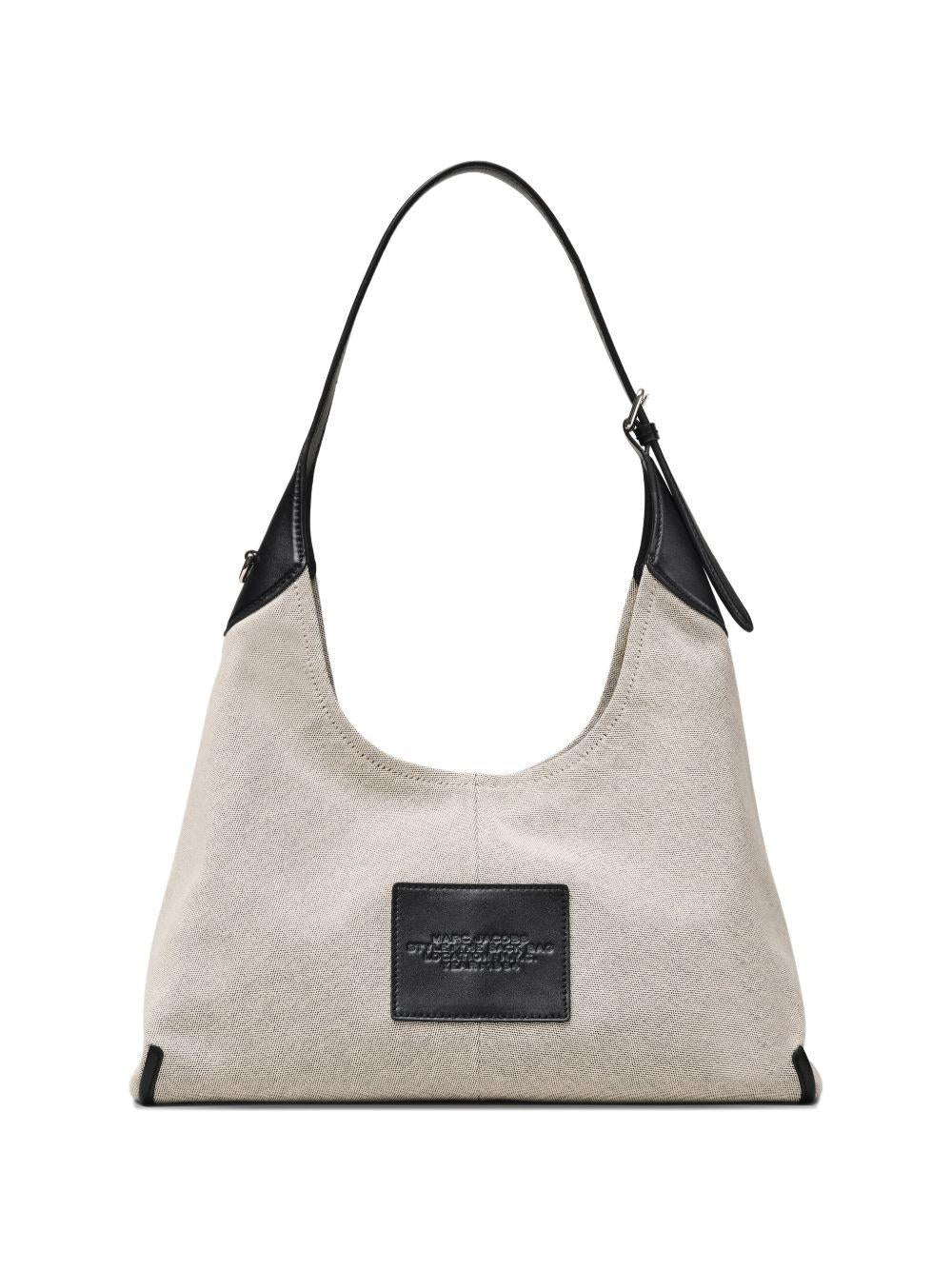 MARC JACOBS Borsa The Sack in cotone grigio 