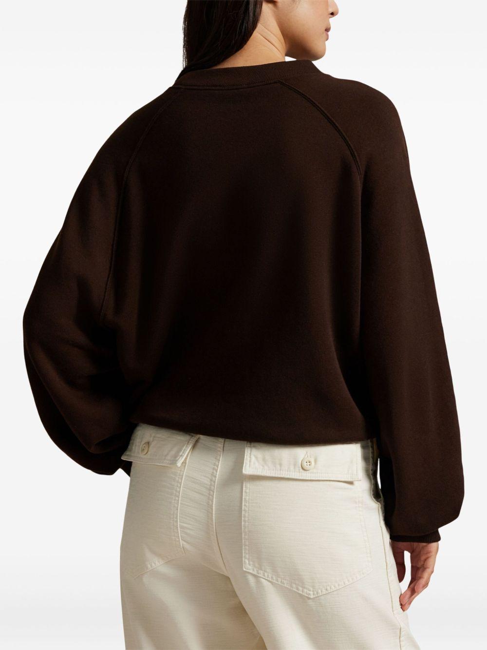 POLO RALPH LAUREN Felpa girocollo con stampa 