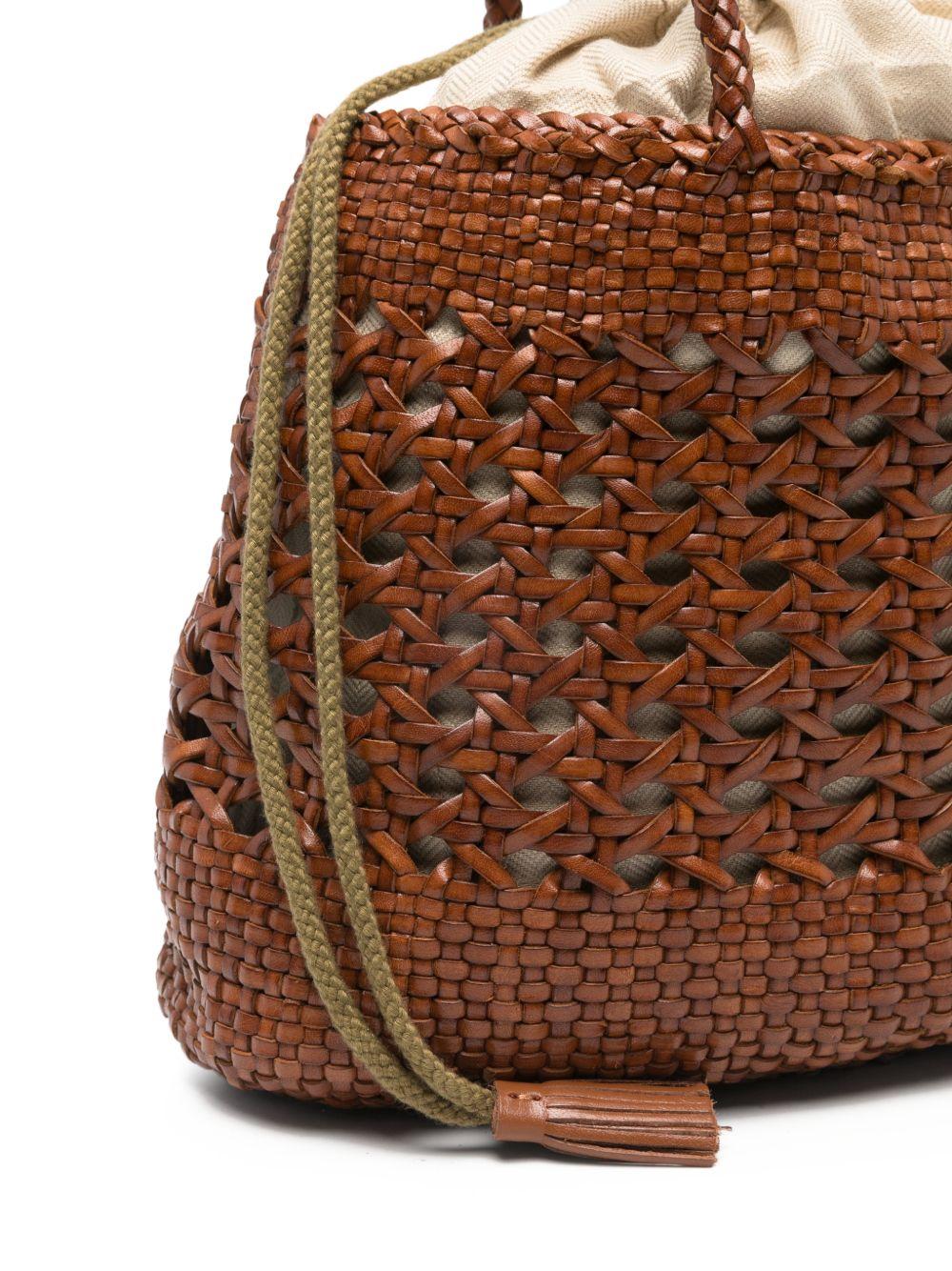 DRAGON DIFFUSION Borsa 'Santa Cano' marrone 
