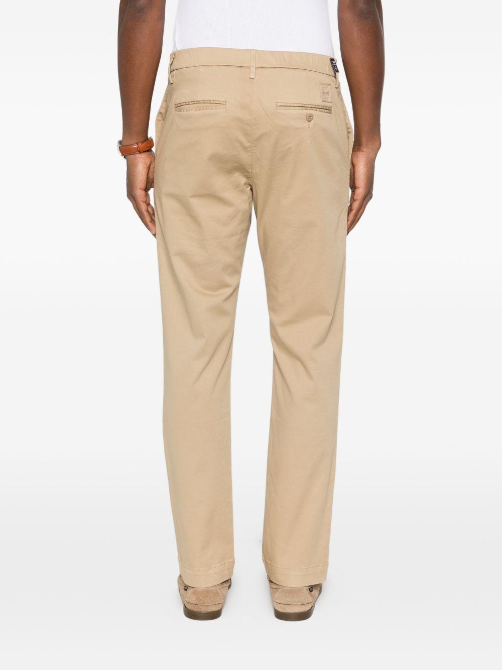 JACOB COHEN Pantaloni in cotone color cammello 