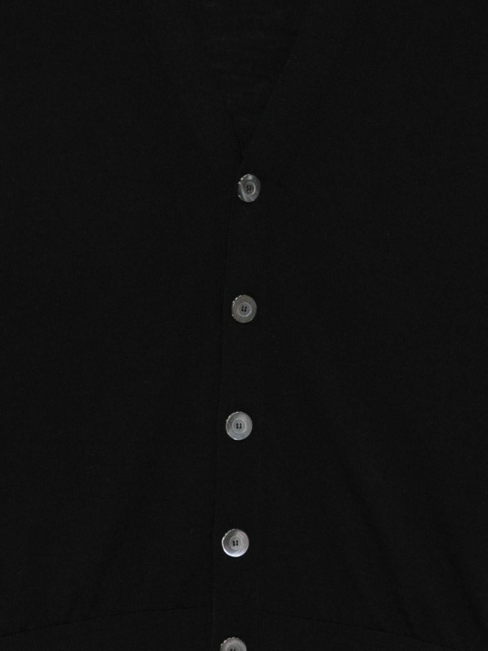 PIACENZA CASHMERE Cardigan in lana nero 