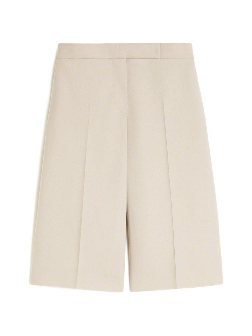 MAX MARA Bermuda Umile in lana beige 