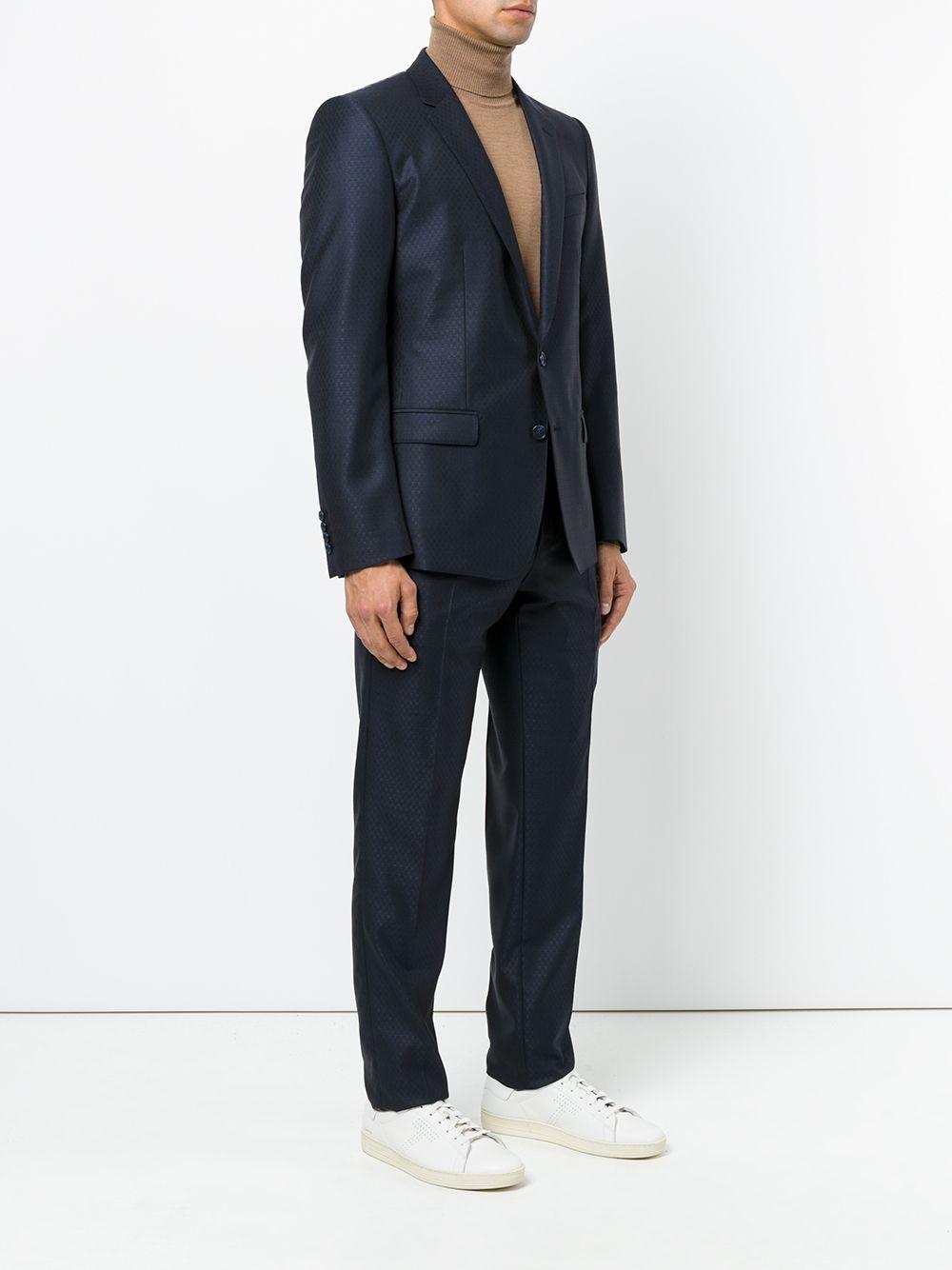 DOLCE e GABBANA Abito completo elegante blu da uomo 