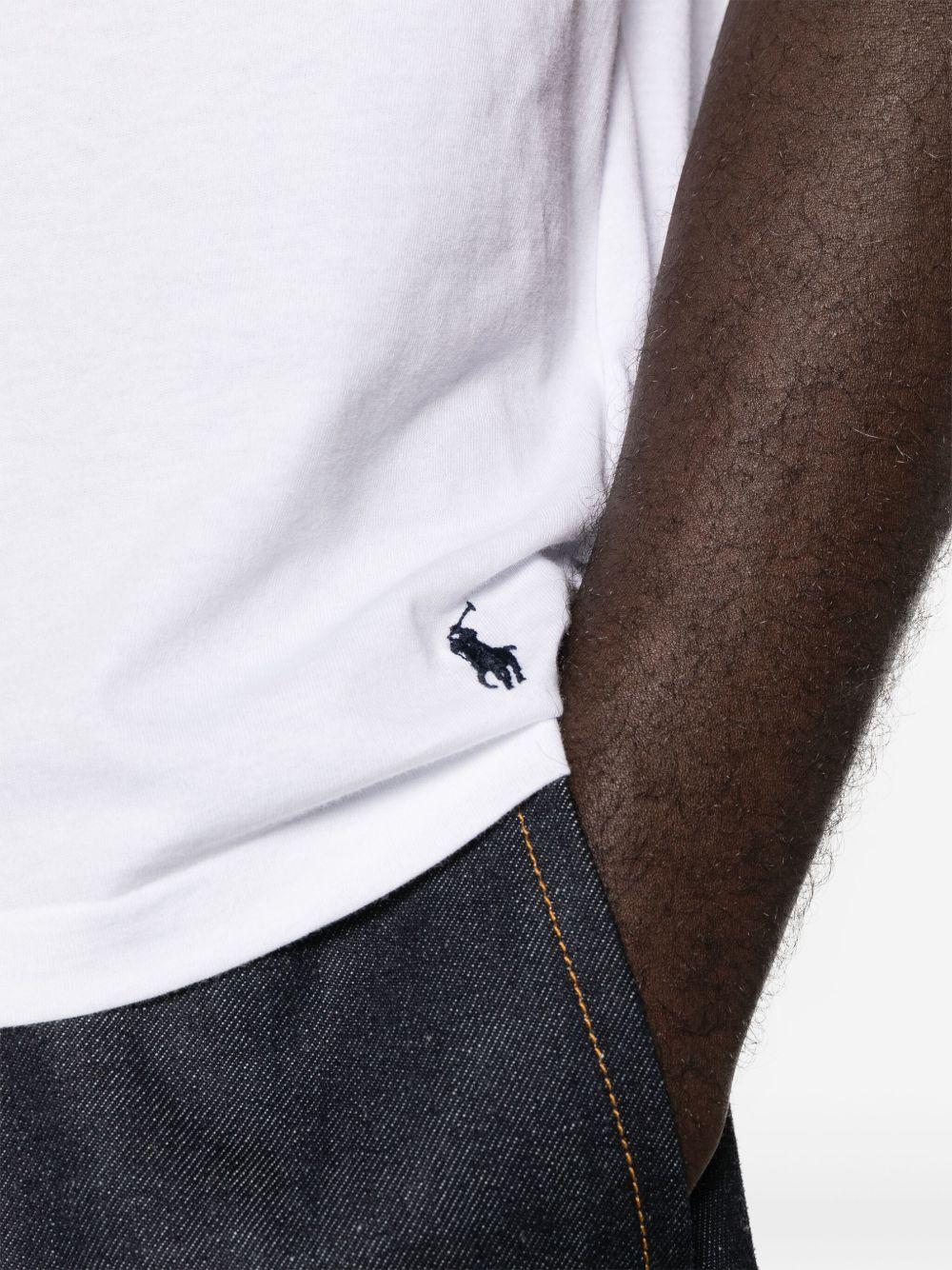 POLO RALPH LAUREN T-shirt intima in cotone bianco 