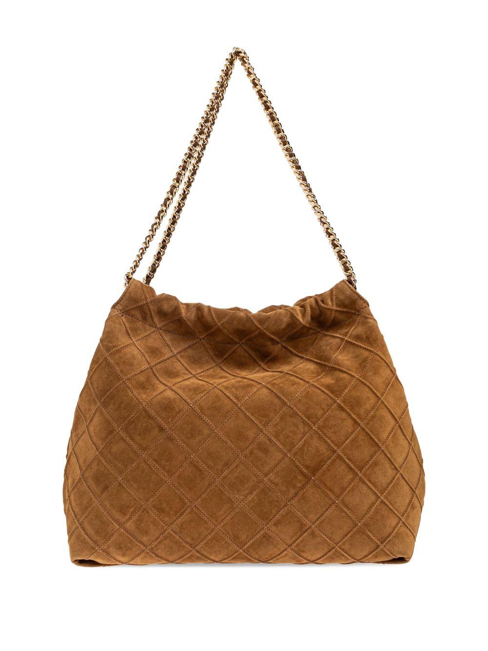 TORY BURCH Borsa 'Fleming Suede' 