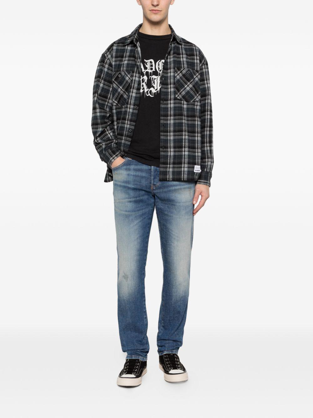 DIESEL Jeans D-Vyl 1993 blu con tasche 