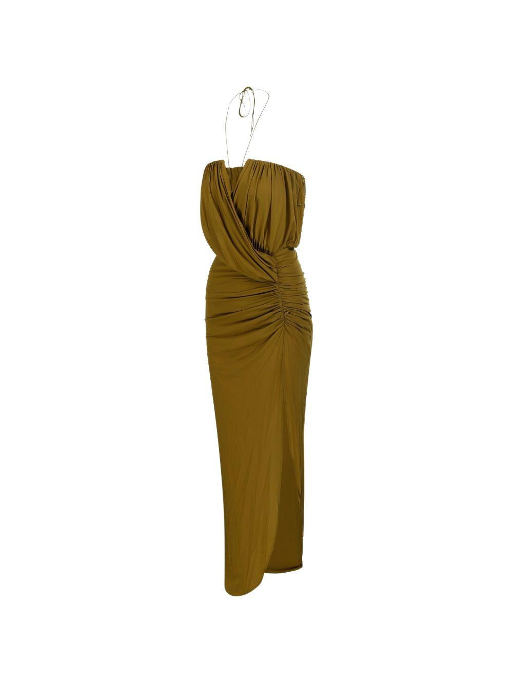 AMAZUIN Abito verde Giselle Khaki Green 
