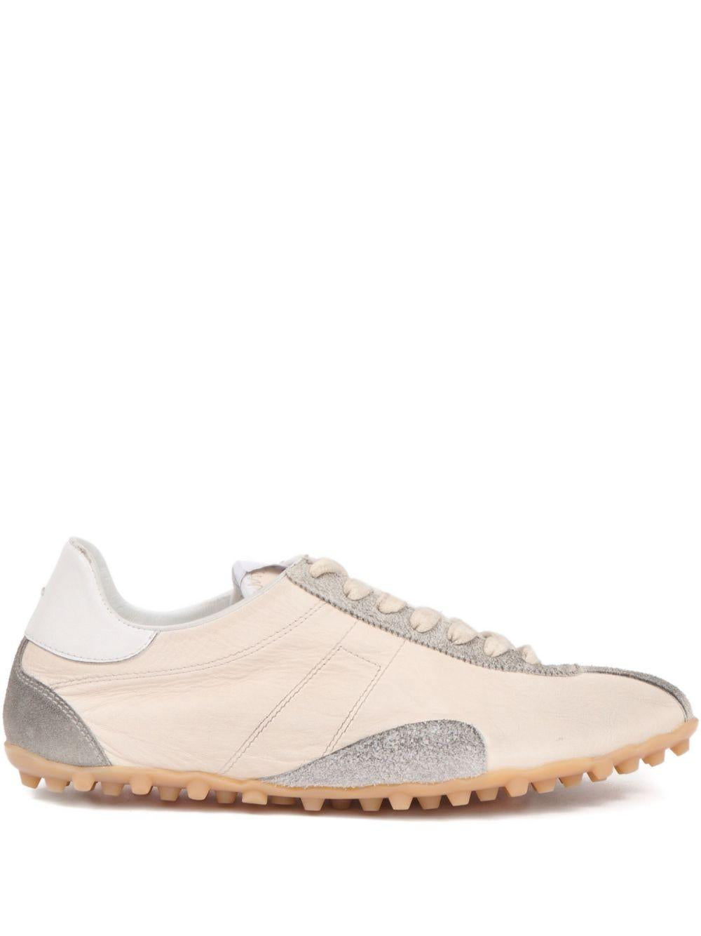 MAISON MARGIELA Sneakers in pelle beige 