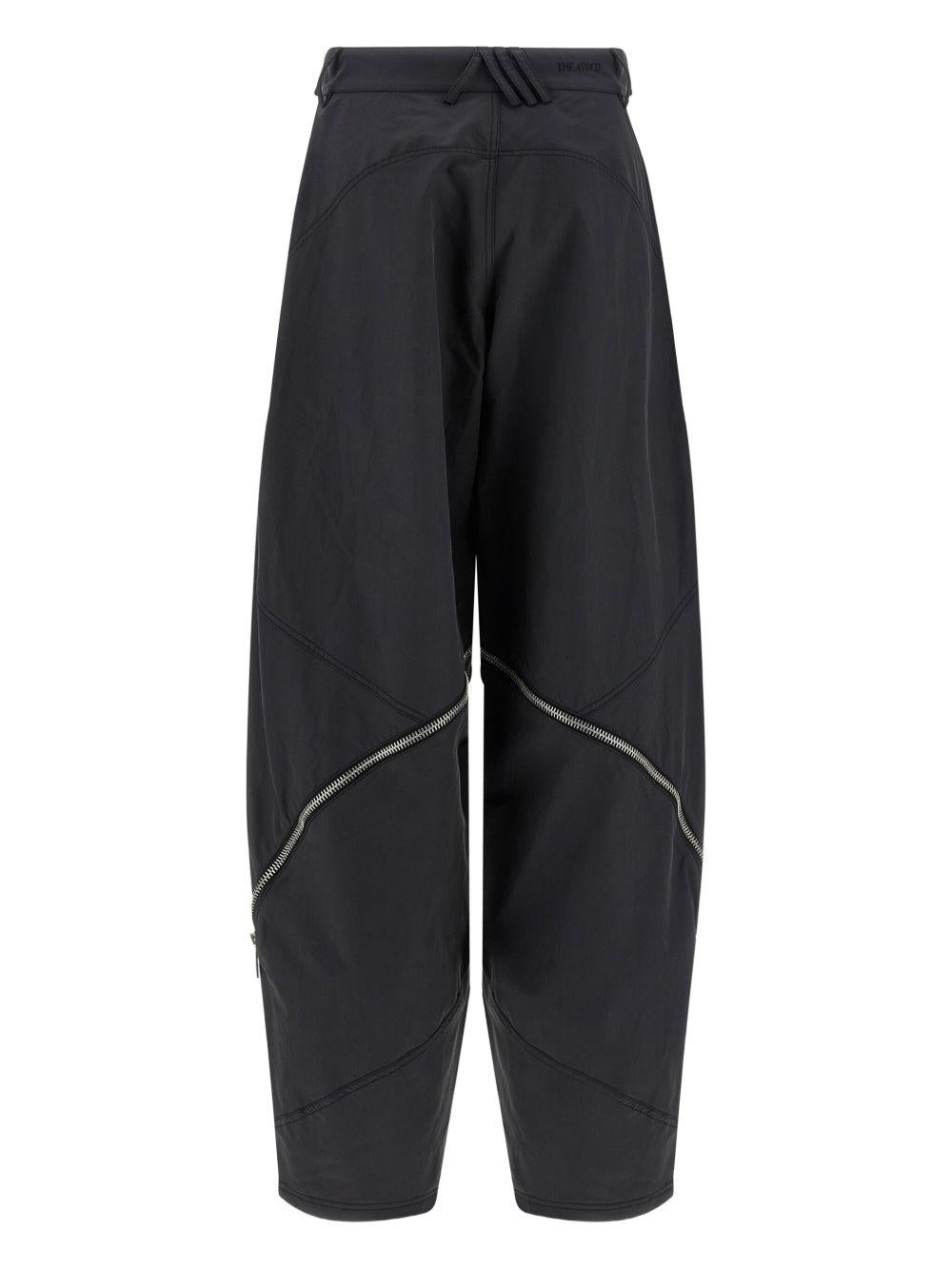 THE ATTICO Pantaloni lunghi con zip 