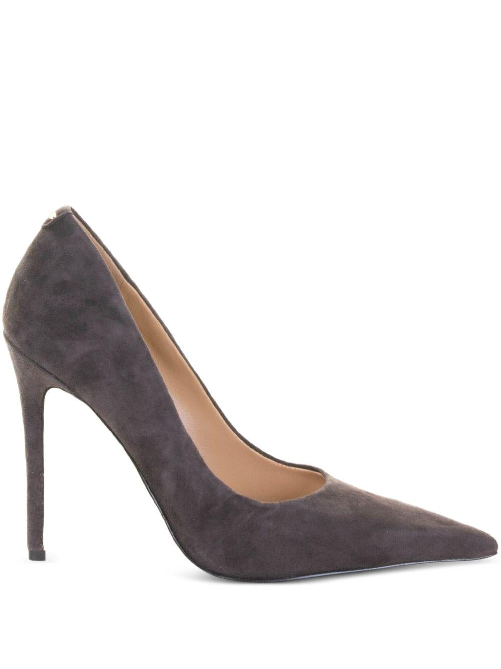 MICHAEL KORS Décolleté Elyse in pelle scamosciata marrone 