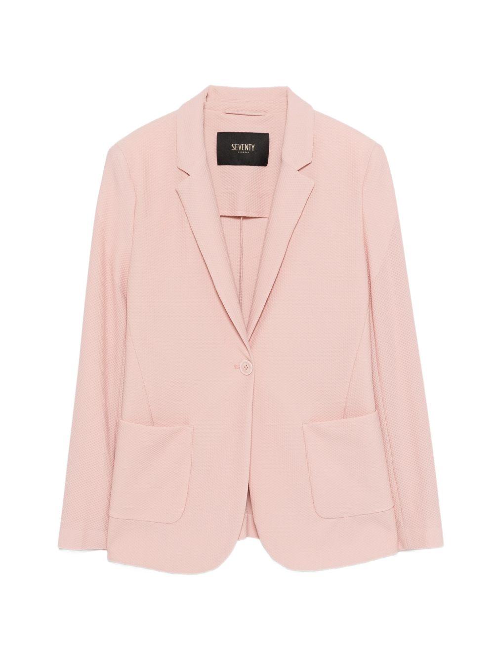 SEVENTY Blazer monopetto rosa 