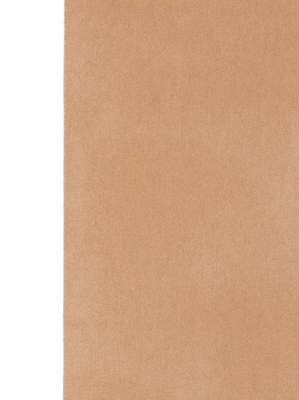 MAX MARA Sciarpa Dalia color cammello in lana e cashmere 