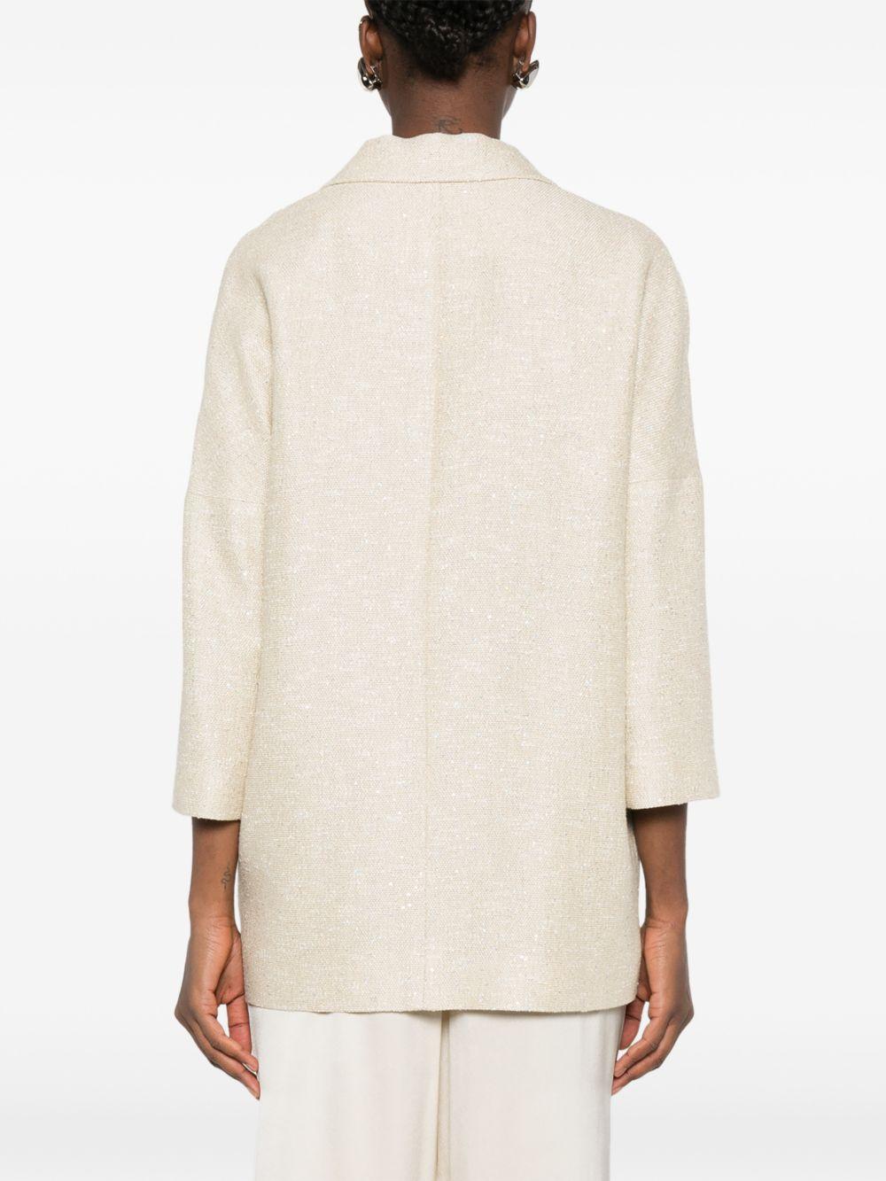 TAGLIATORE Blazer Bruna beige chiaro con tasche 