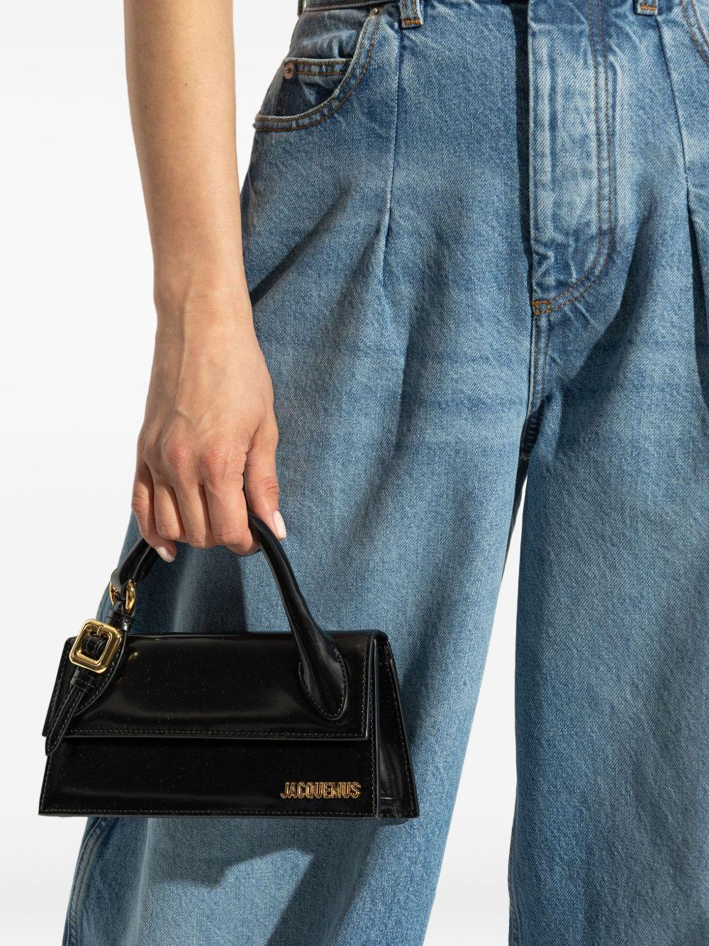 JACQUEMUS Borsa tote 'The Elongated Chiquito' nera 
