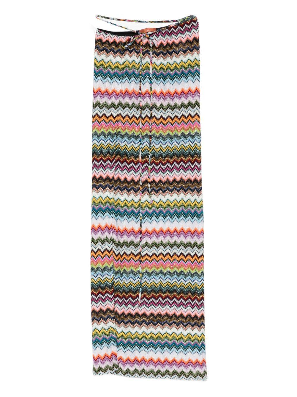 MISSONI Gonna lunga zig zag muticolore 
