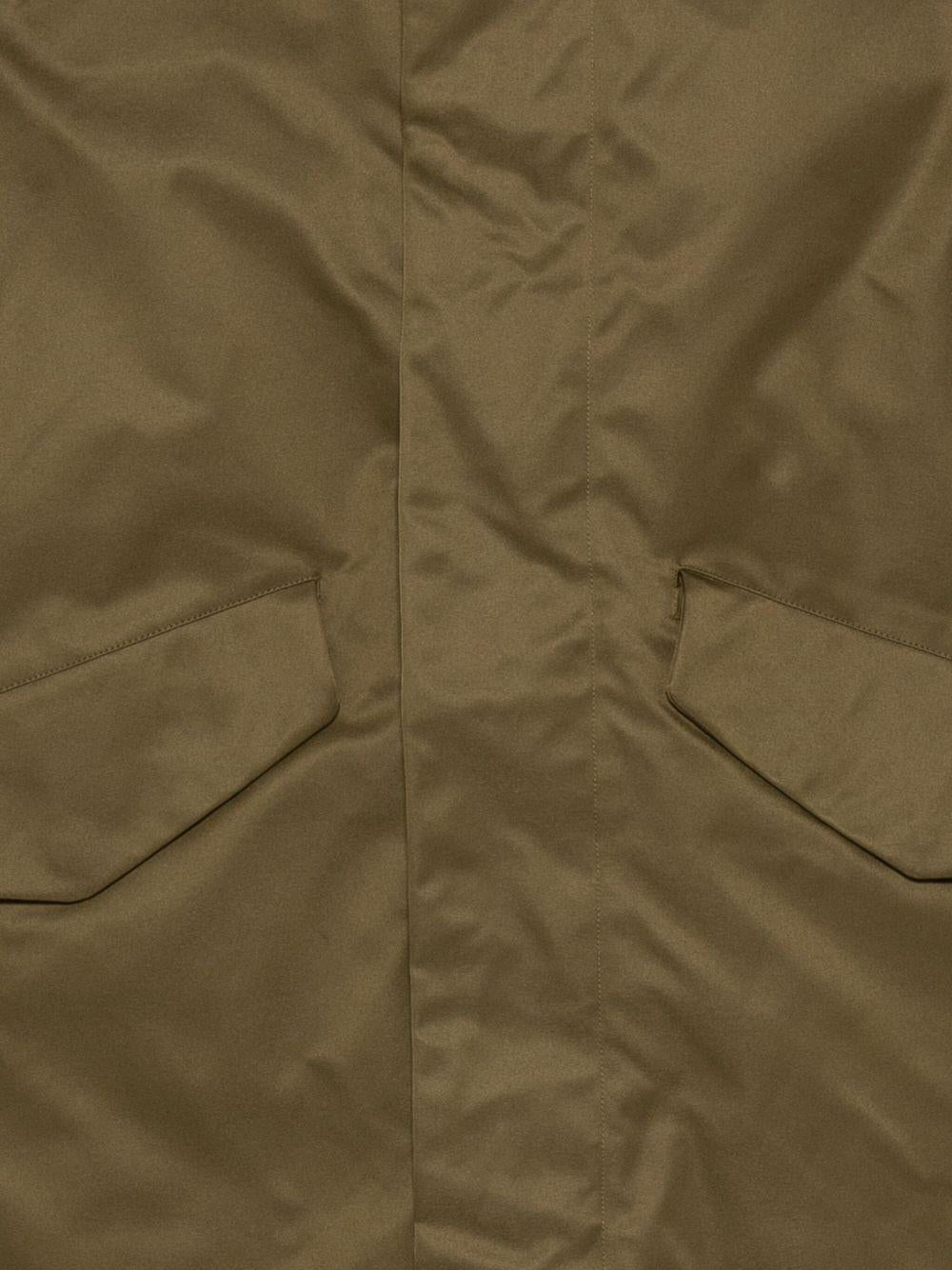 SAVE THE DUCK Parka verde con cappuccio 